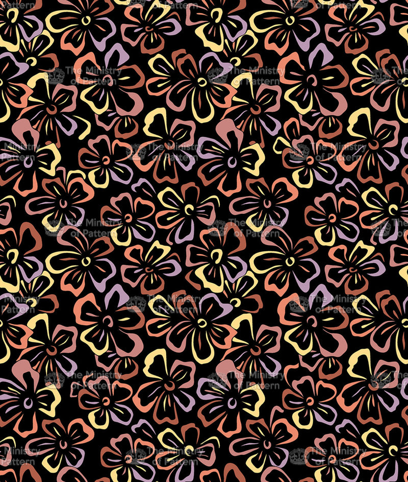 Colourful Abstract Floral