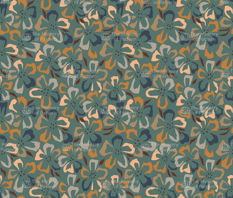 Autumnal Abstract Floral