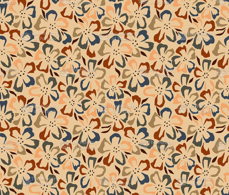 Autumnal Abstract Floral