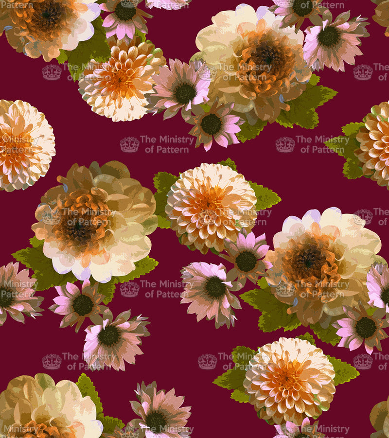 Photographic Digital  HD Floral