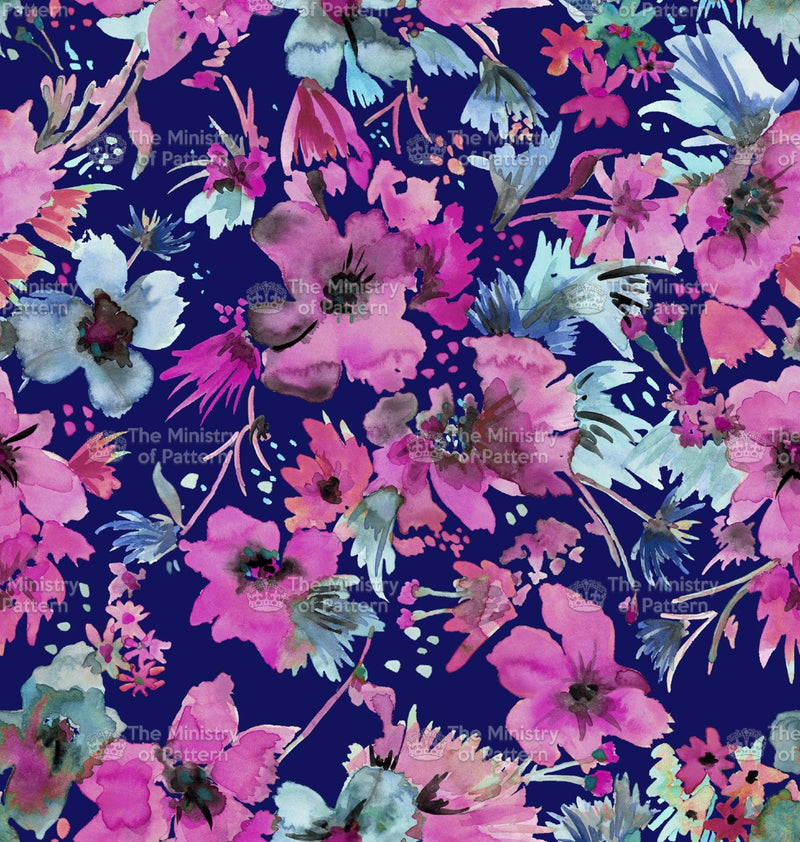 Watercolour Floral - The Ministry Of Pattern - Patternsforlicensing-textilestudio-printdesignstudio-trendinspiration-digitalprintdesign-exclusivepattern-printtrends-patternoftheweek