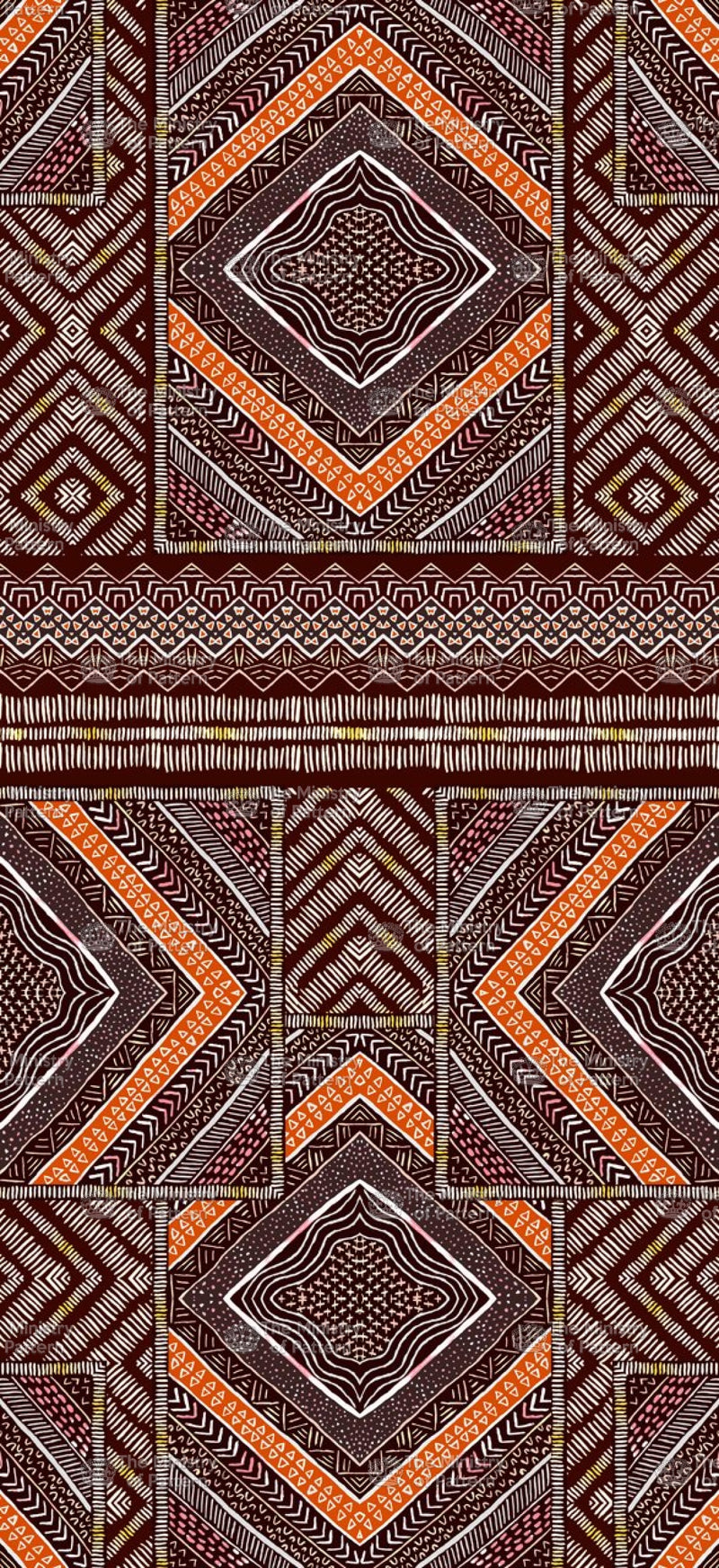African Geo Border - The Ministry Of Pattern - Patternsforlicensing-textilestudio-printdesignstudio-trendinspiration-digitalprintdesign-exclusivepattern-printtrends-patternoftheweek
