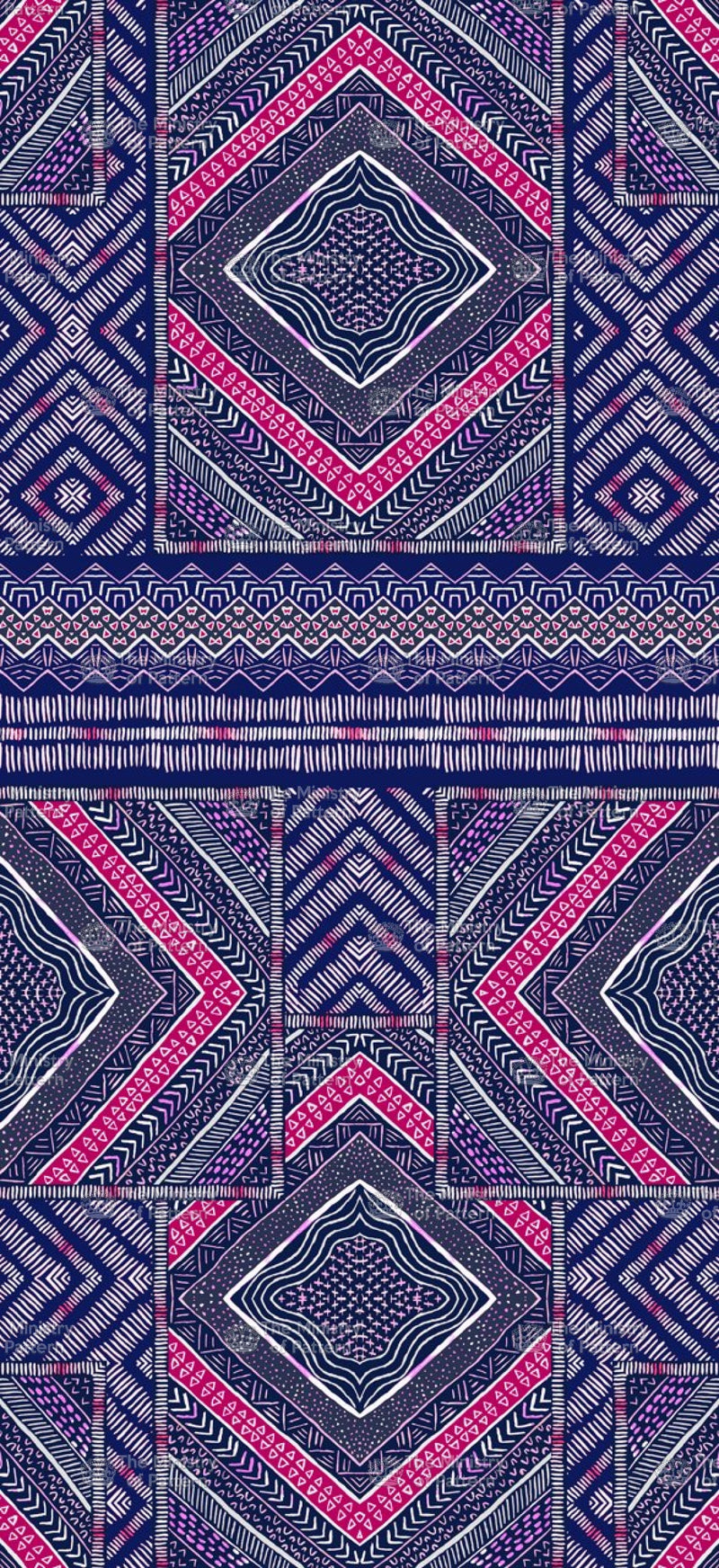 African Geo Border - The Ministry Of Pattern - Patternsforlicensing-textilestudio-printdesignstudio-trendinspiration-digitalprintdesign-exclusivepattern-printtrends-patternoftheweek