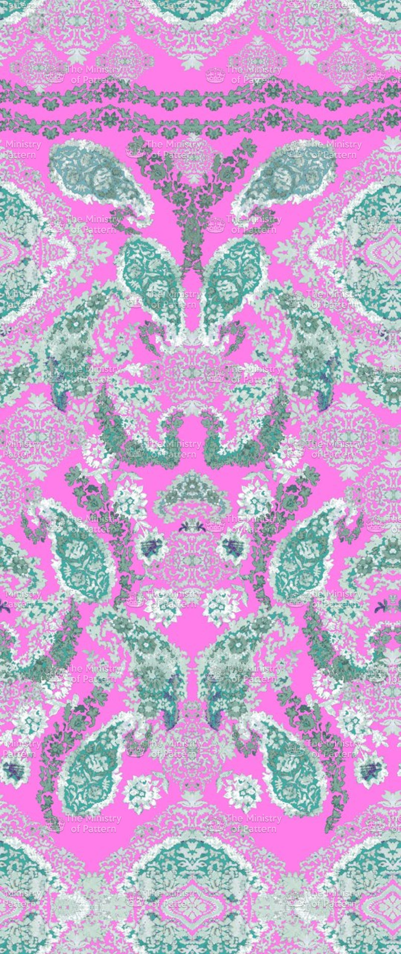 Border Floral Paisley - The Ministry Of Pattern - Patternsforlicensing-textilestudio-printdesignstudio-trendinspiration-digitalprintdesign-exclusivepattern-printtrends-patternoftheweek