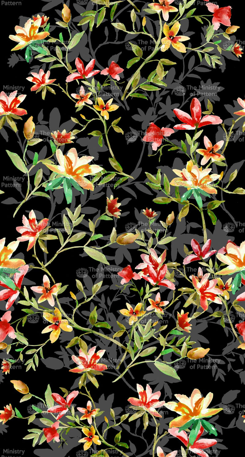 Hand Drawn Romantic Floral - The Ministry Of Pattern - Patternsforlicensing-textilestudio-printdesignstudio-trendinspiration-digitalprintdesign-exclusivepattern-printtrends-patternoftheweek