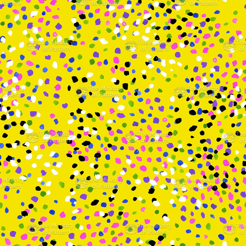 Abstract Multi Colour Irregular Spot