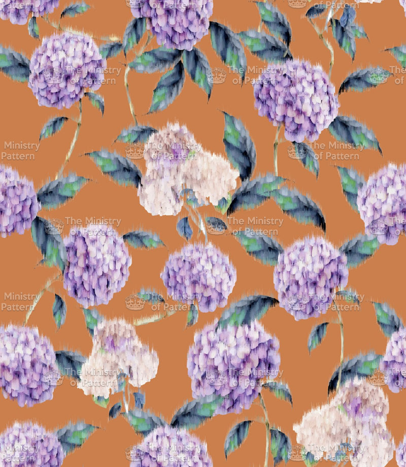 Digital Hydrangea Floral - The Ministry Of Pattern - Patternsforlicensing-textilestudio-printdesignstudio-trendinspiration-digitalprintdesign-exclusivepattern-printtrends-patternoftheweek