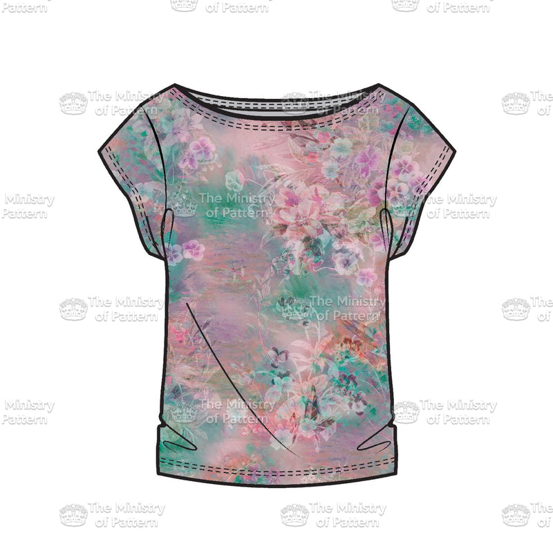 Floral Batik - The Ministry Of Pattern - Patternsforlicensing-textilestudio-printdesignstudio-trendinspiration-digitalprintdesign-exclusivepattern-printtrends-patternoftheweek