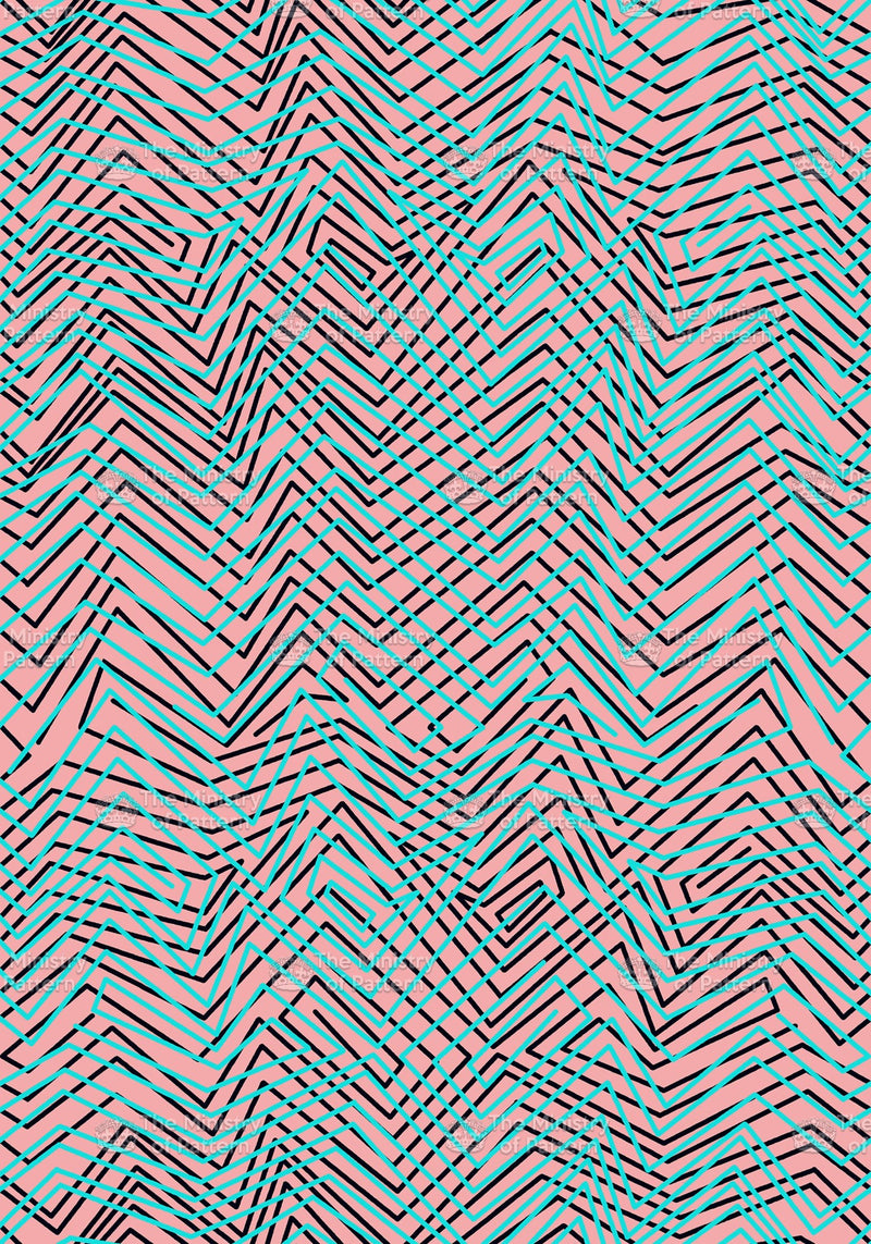 Abstract Kaleidoscope Lines