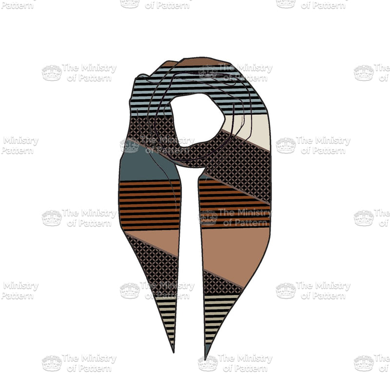 Abstract Symetrical Stripe 4363