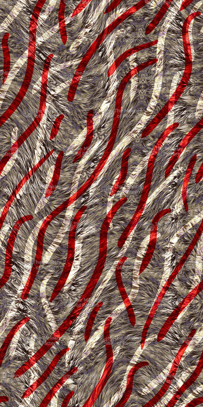 Abstract Graphic Swirly Stripe