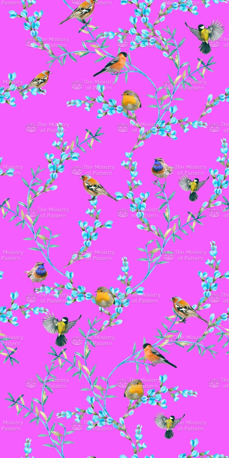 Trailing Bird Conversational Floral