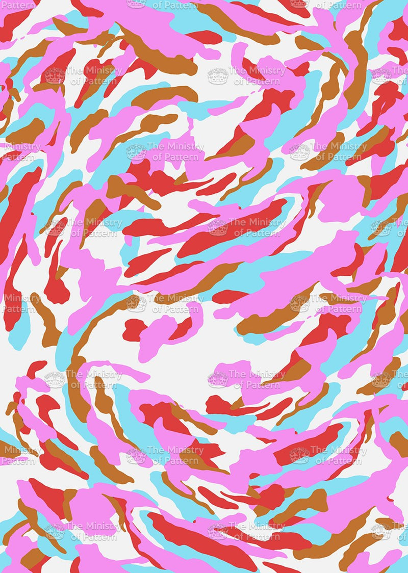 Abstract Pastel Artistic Swirl