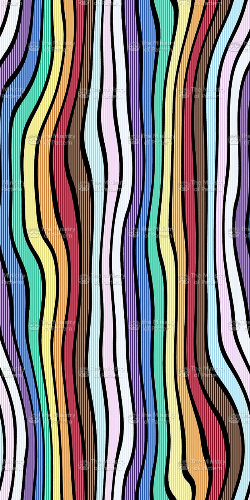 Curved Contemporary Stripe