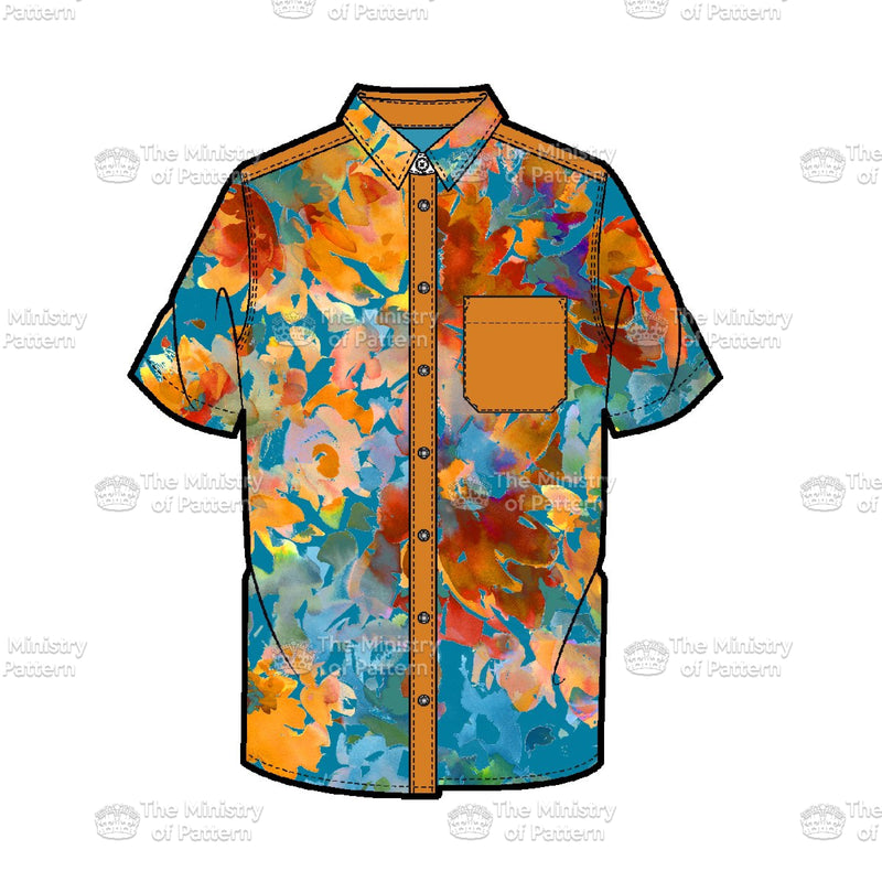 Abstract grudge Multicolour Floral