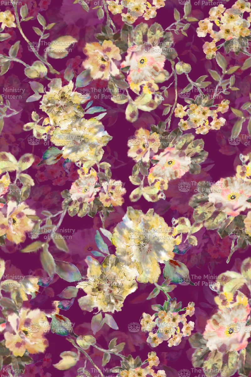 Digital Mixed Floral