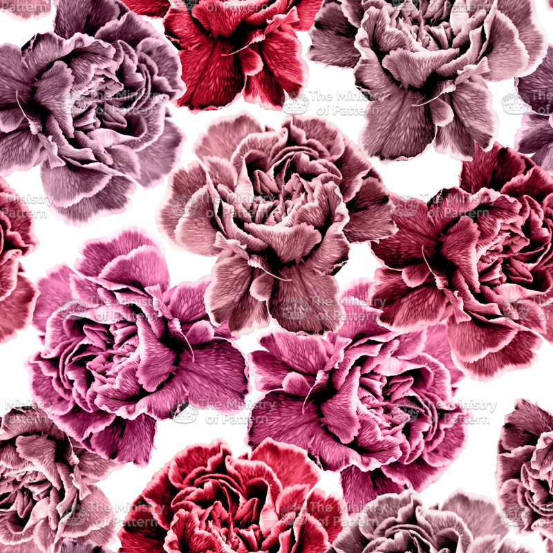 Digital Textured Floral