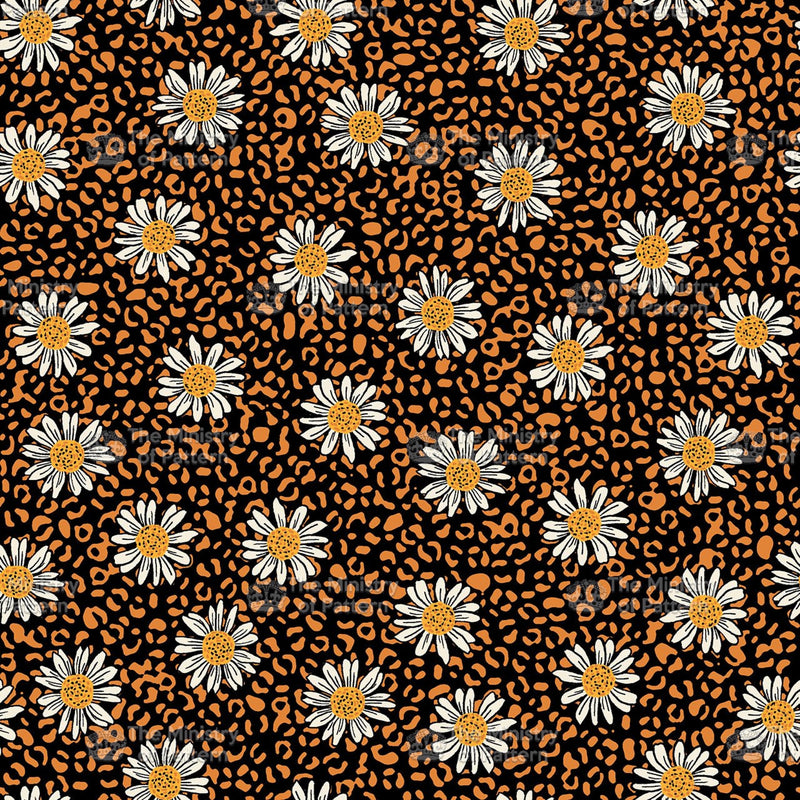 Graphic Daisy Textured