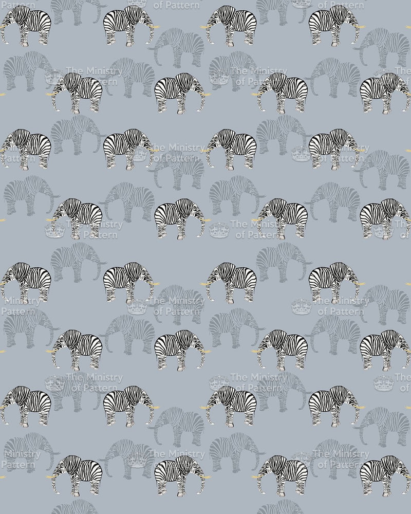 Rhino Zebra Background