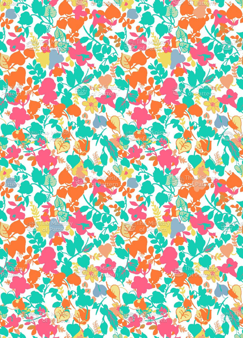 Multicolour Floral Foilage