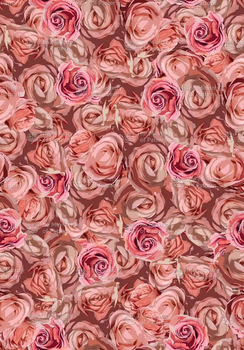 Digital Abstract Rose