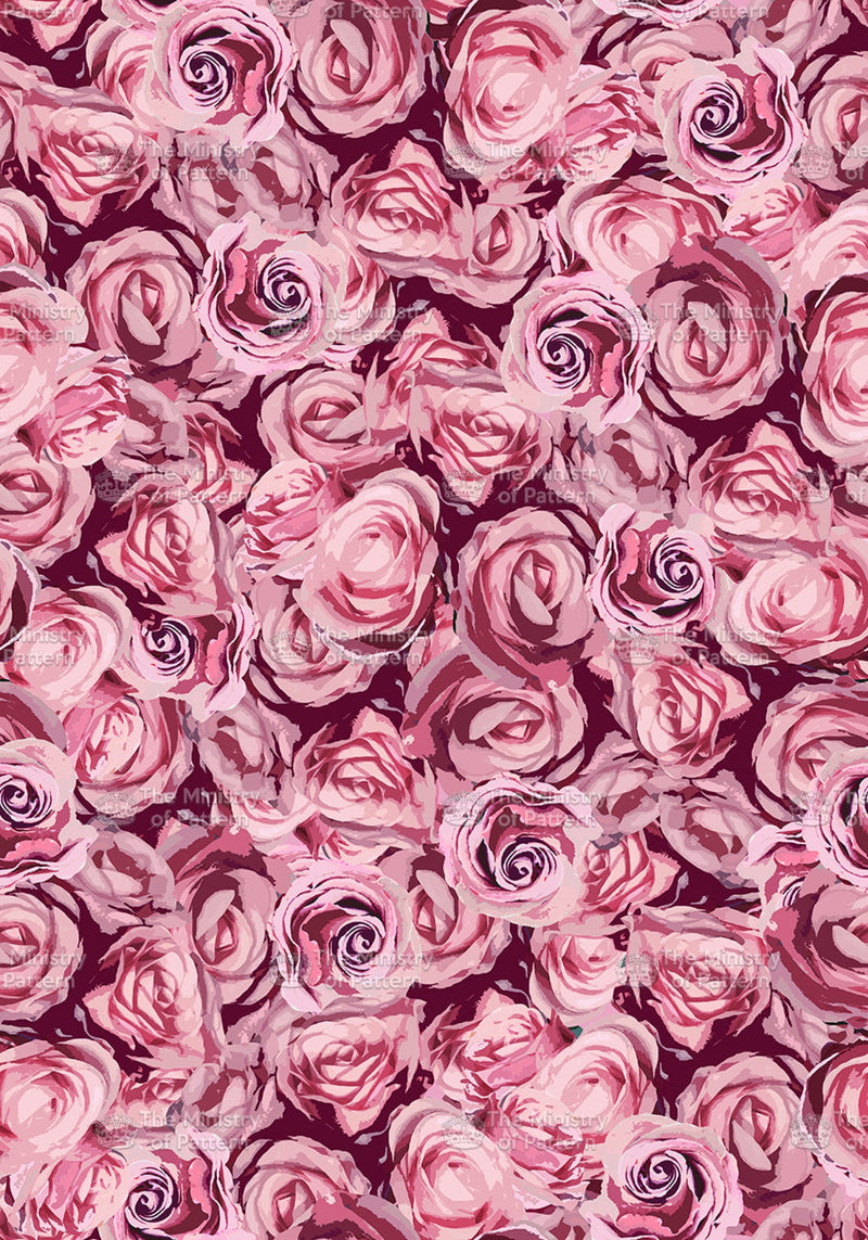 Digital Abstract Rose