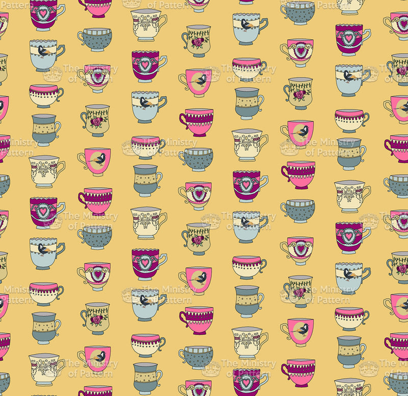 50s Tea Cups Novelty