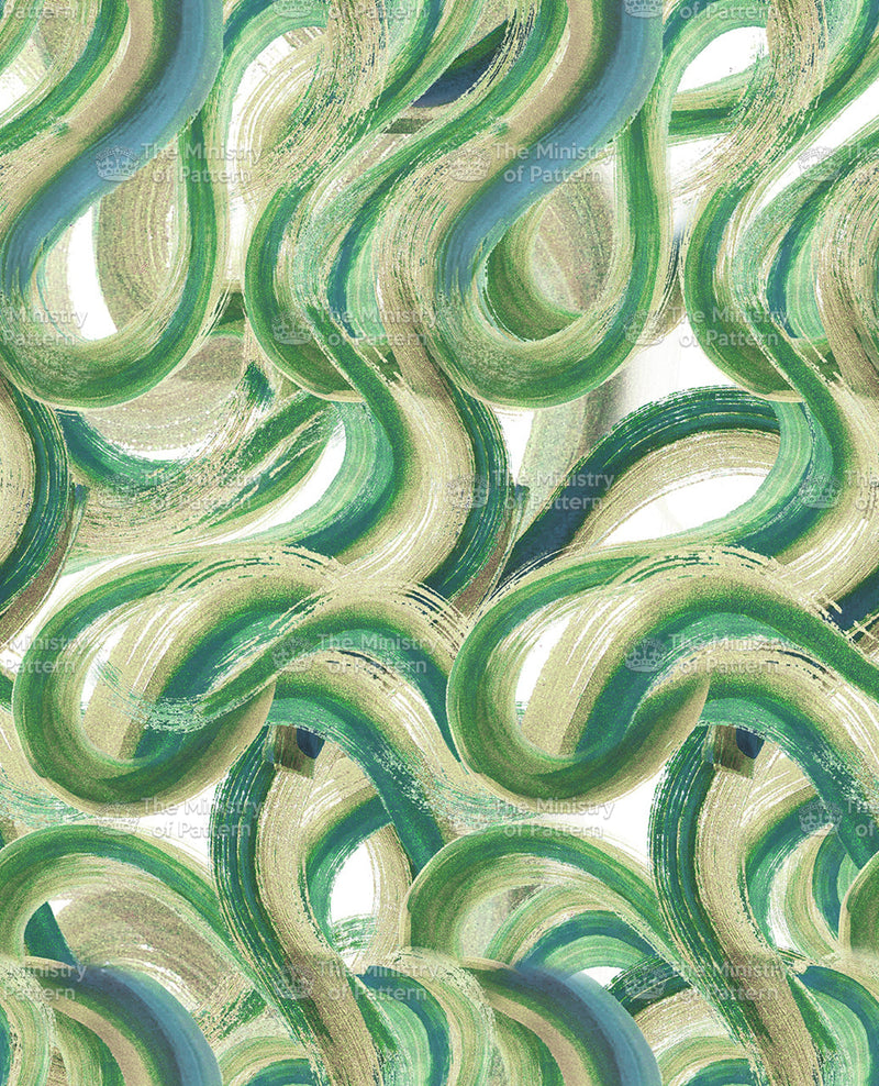 Swirling Abstract Stripes