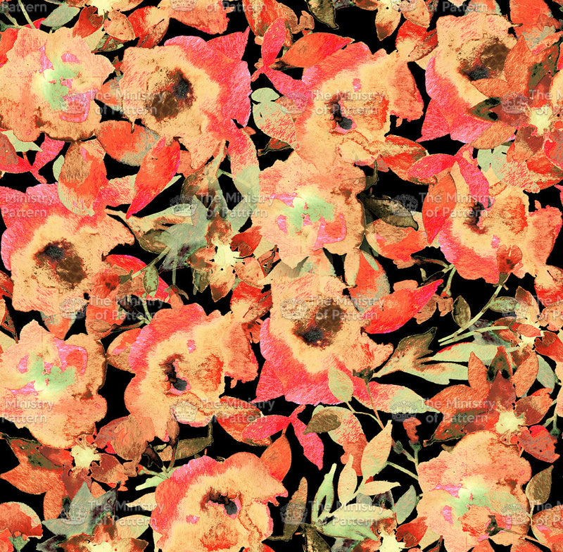Romantic Abstract Floral