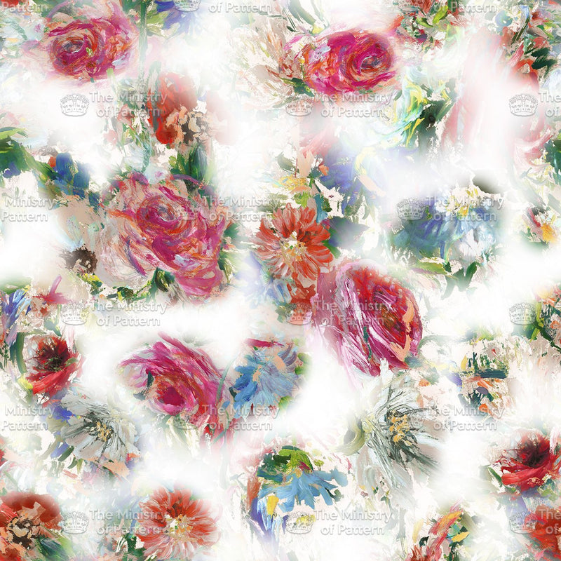 Blurred Painted Floral