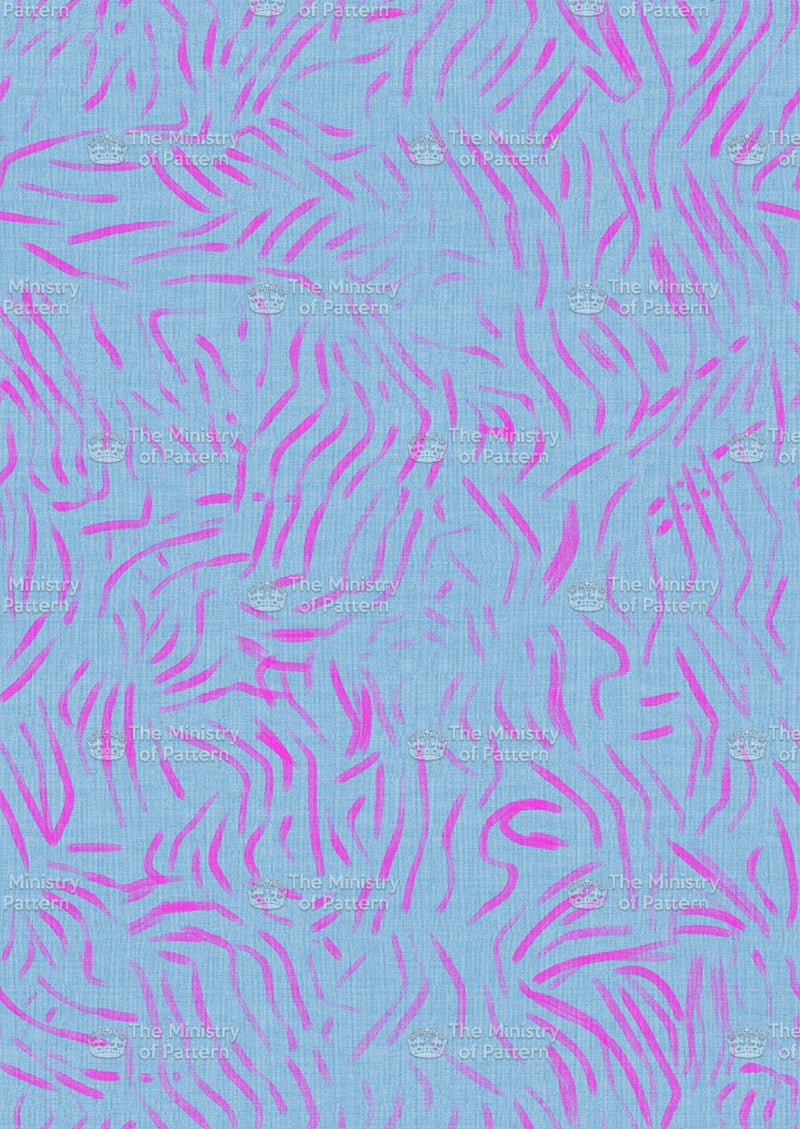 Brushstroke Pixel Zebra