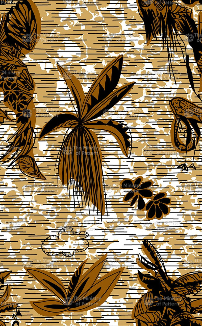 Stylised Tropical graphic
