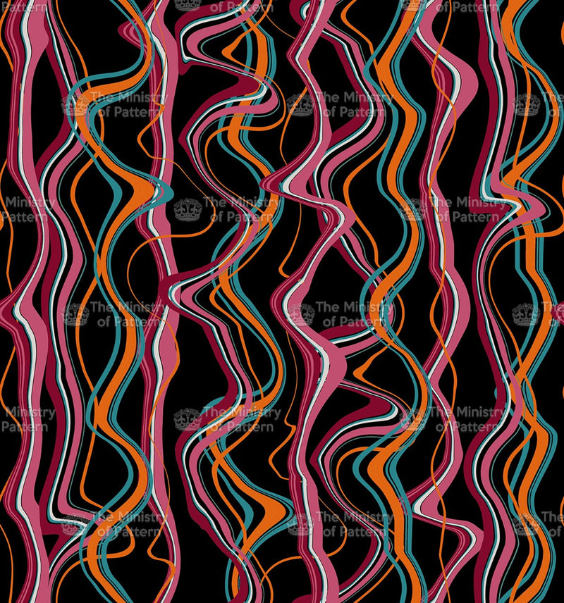 Abstract Swirl Stripe 3165