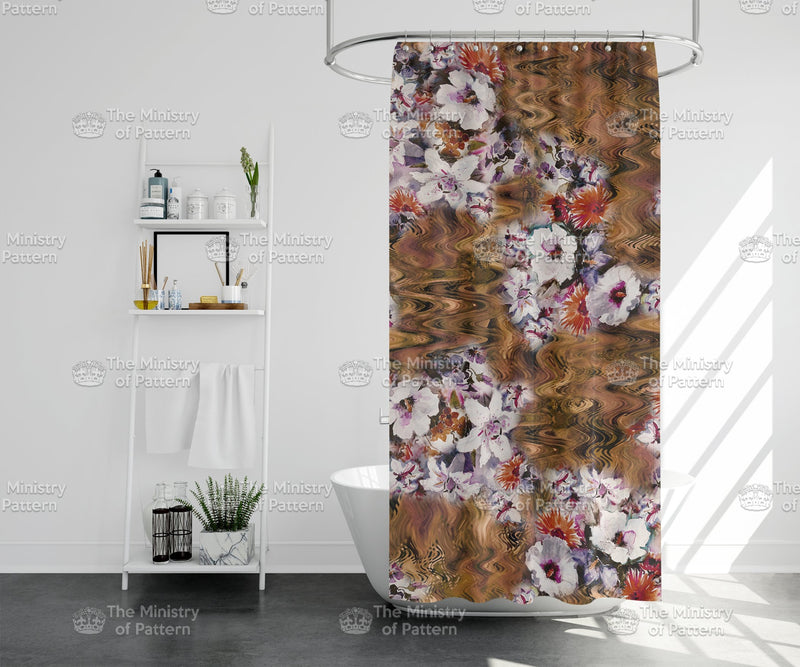 Tropical Abstract Orchid Floral