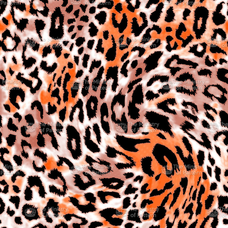 Watercolour Summer Leopard