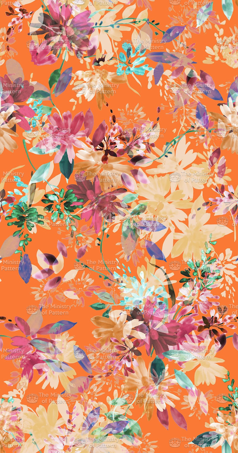 Abstract Digital Floral