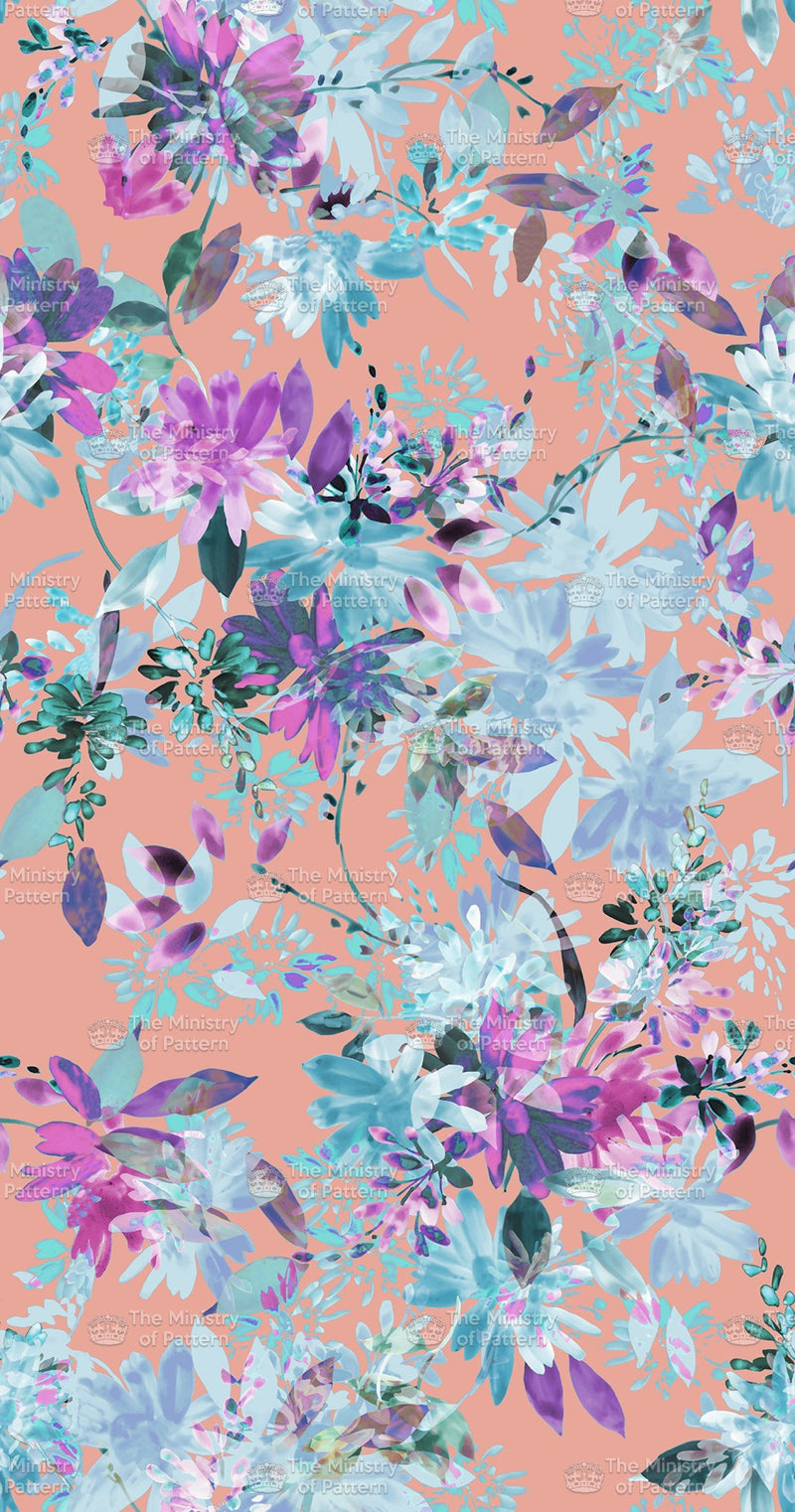 Abstract Digital Floral