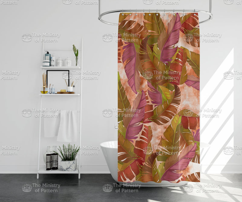 Graphic Tropical Leaves