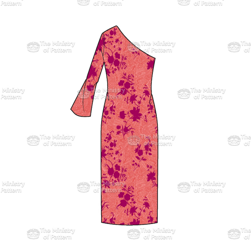 Silhouette Floral Paisley