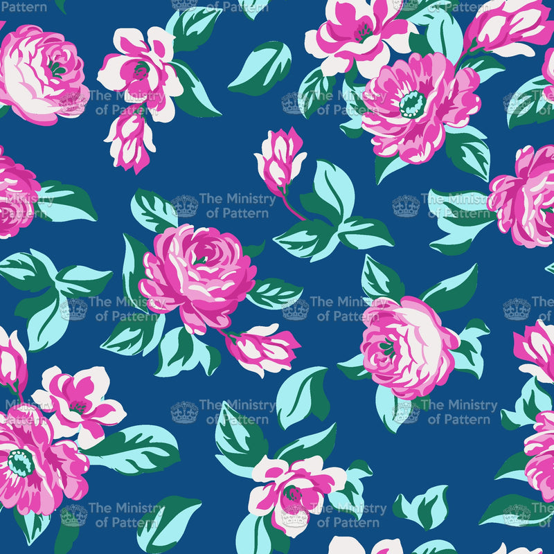 Graphic Floral Roses