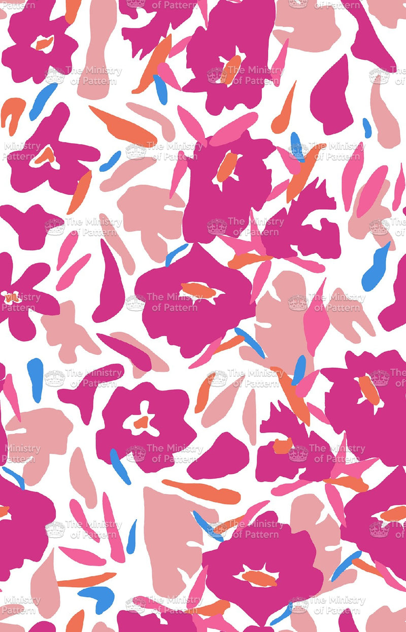 Hand Drawn Flat Floral - The Ministry Of Pattern - Patternsforlicensing-textilestudio-printdesignstudio-trendinspiration-digitalprintdesign-exclusivepattern-printtrends-patternoftheweek