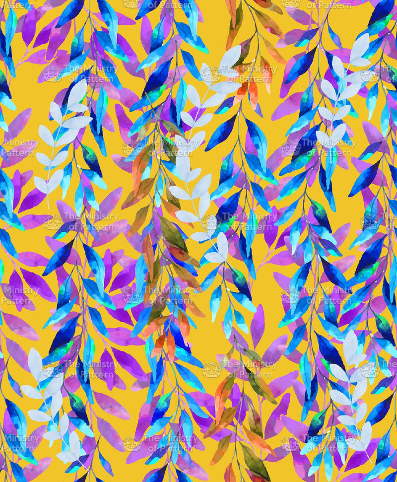Watercolour Leaves - The Ministry Of Pattern - Patternsforlicensing-textilestudio-printdesignstudio-trendinspiration-digitalprintdesign-exclusivepattern-printtrends-patternoftheweek