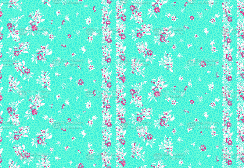 Non Print Leopard Small Floral Border - The Ministry Of Pattern - Patternsforlicensing-textilestudio-printdesignstudio-trendinspiration-digitalprintdesign-exclusivepattern-printtrends-patternoftheweek