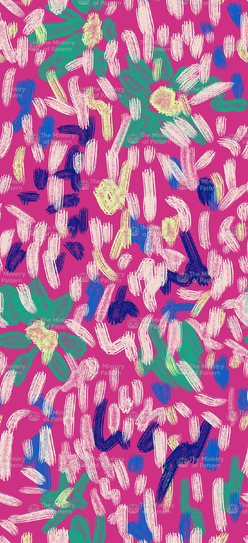 Scribble Floral - The Ministry Of Pattern - Patternsforlicensing-textilestudio-printdesignstudio-trendinspiration-digitalprintdesign-exclusivepattern-printtrends-patternoftheweek