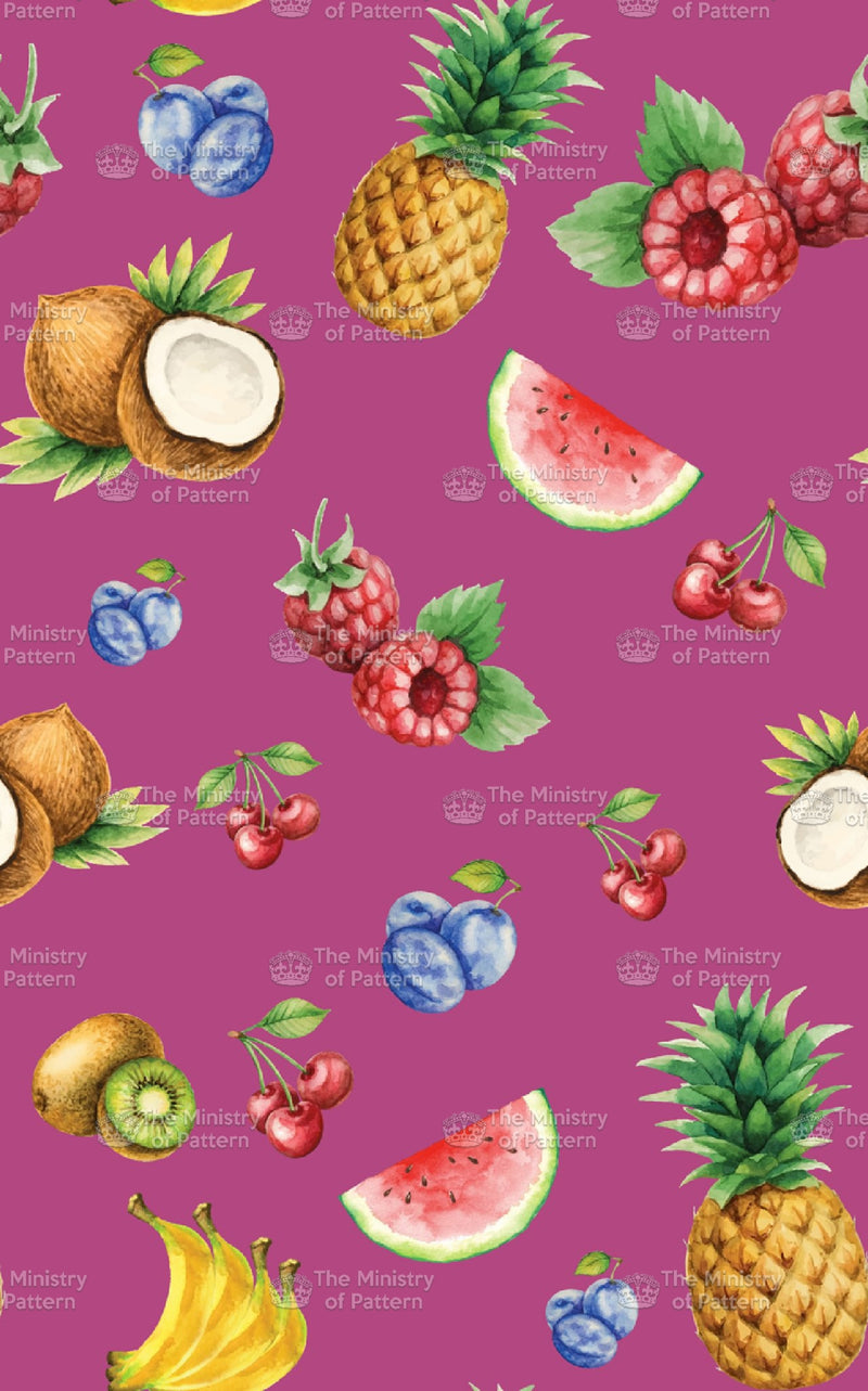 Painted Watercolour Fruit - The Ministry Of Pattern - Patternsforlicensing-textilestudio-printdesignstudio-trendinspiration-digitalprintdesign-exclusivepattern-printtrends-patternoftheweek