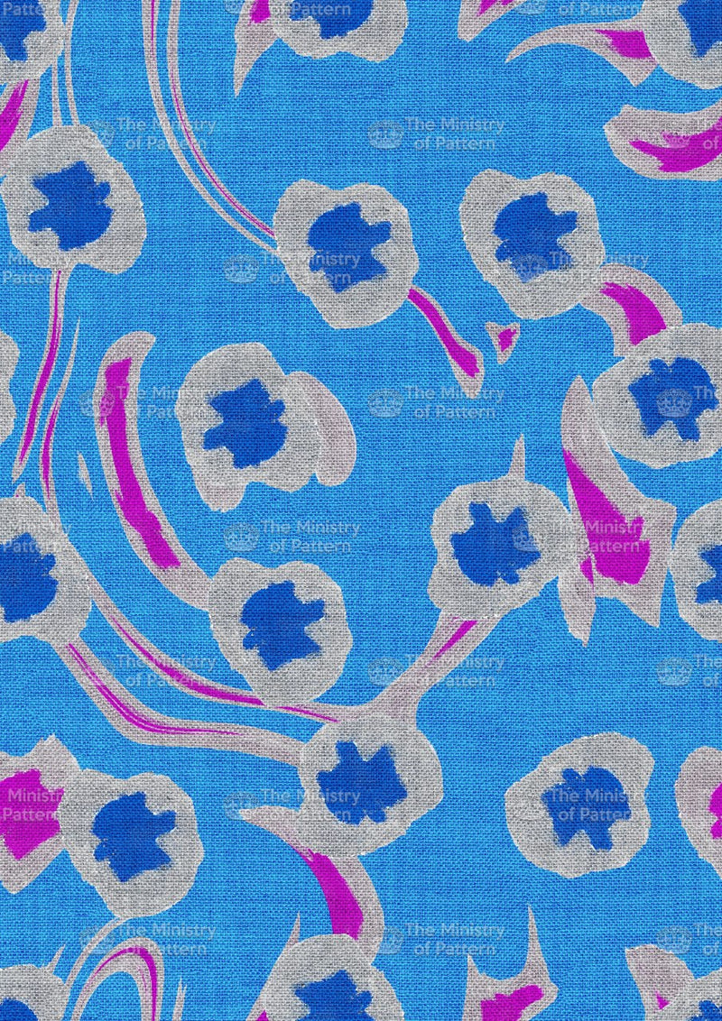 Textured Artistic Floral - The Ministry Of Pattern - Patternsforlicensing-textilestudio-printdesignstudio-trendinspiration-digitalprintdesign-exclusivepattern-printtrends-patternoftheweek