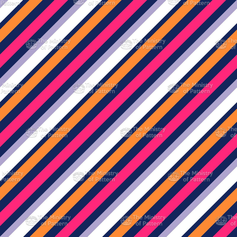 Tonal Diagonal Stripes
