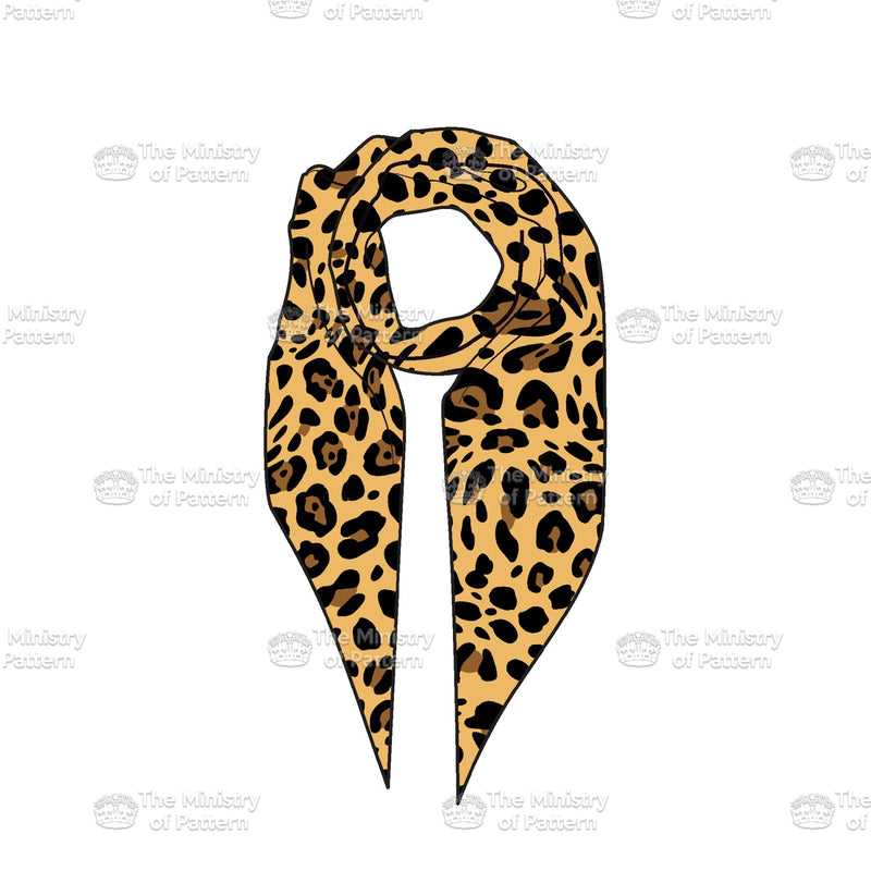 Graphic Distorted Leopard