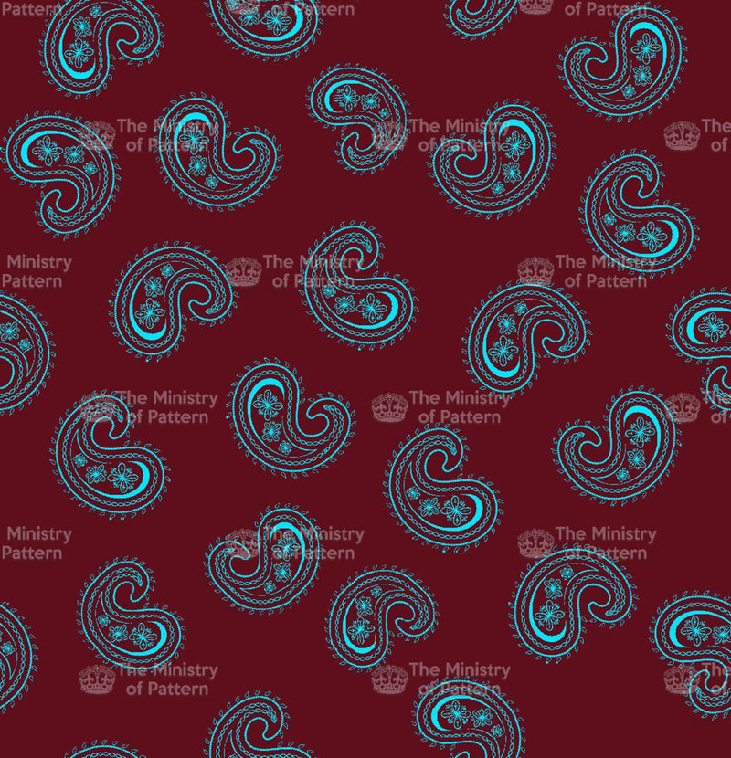 Detailed Paisley
