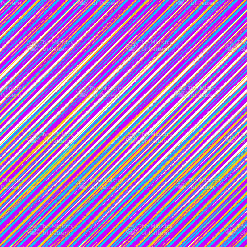 Watercolour Diagonal Stripes